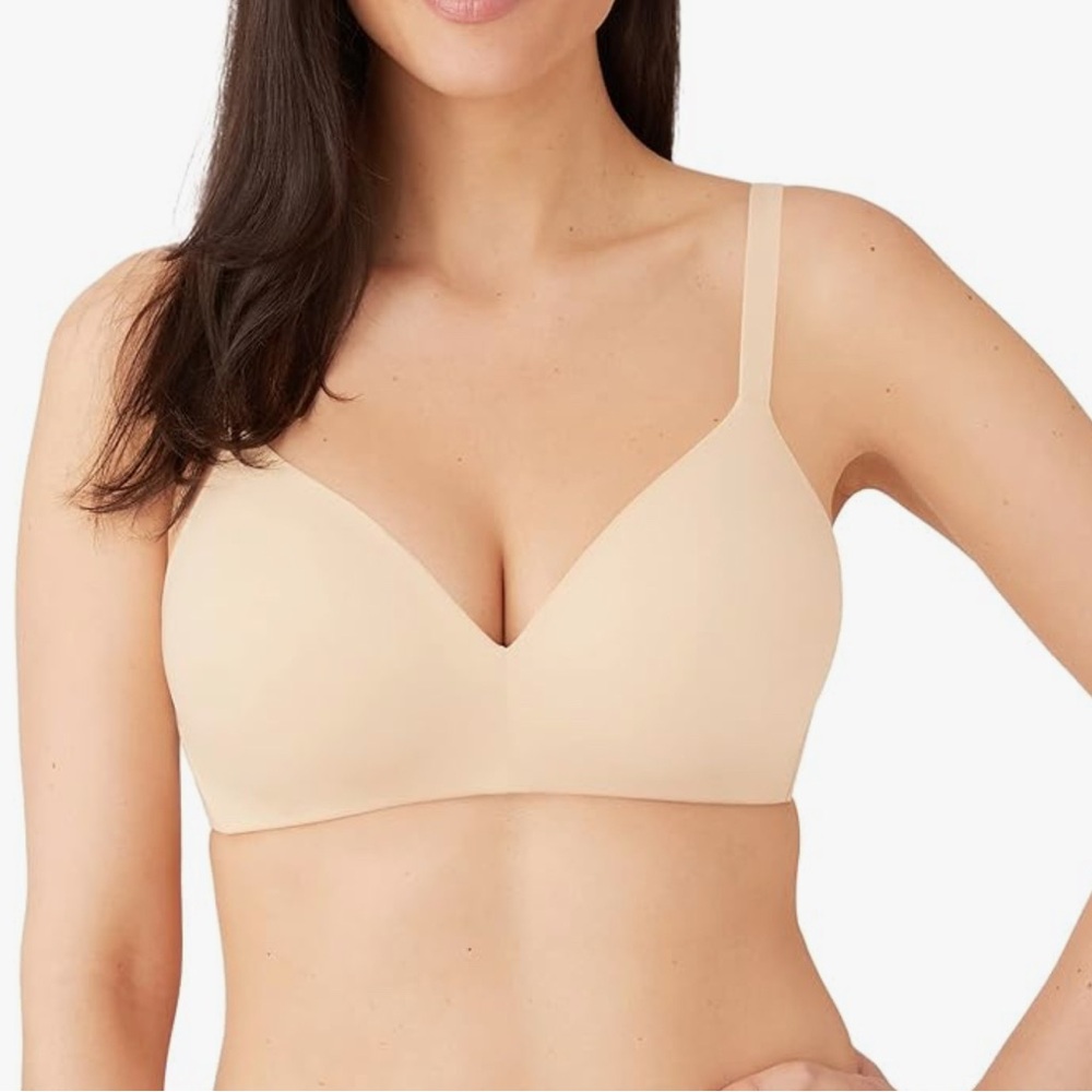 Wacoal 852189 Soft No-Wire Bra 36D Beige